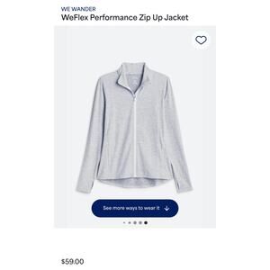 We Wander WeFlex Performance Zip Up Jacket